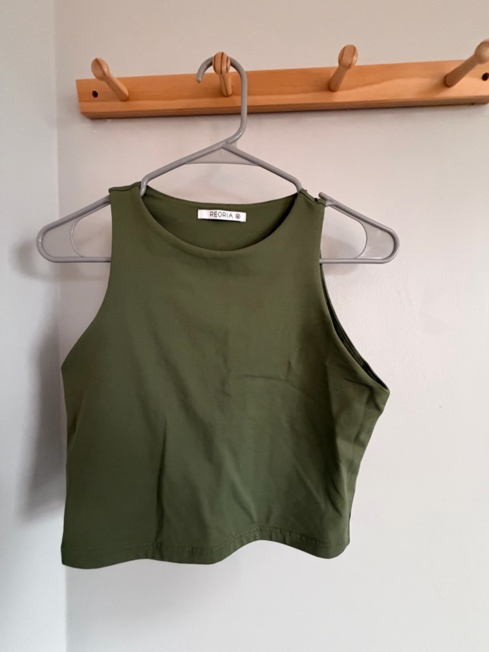 ReoRia Cropped High-Neck Tank